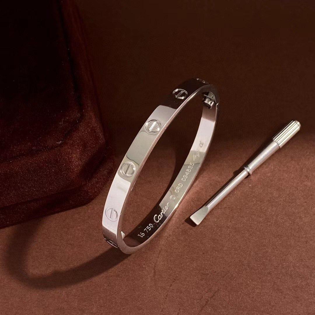 Брендовий Браслет Cartier / Картьє, сріблення