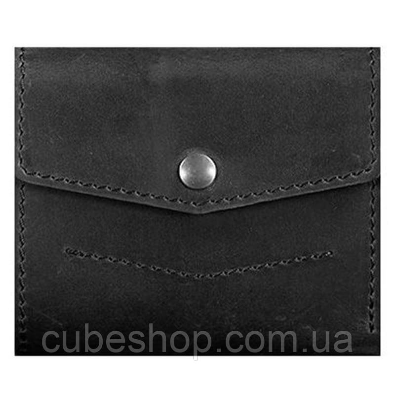Гаманець жіночий з натуральної шкіри 2.1 (шкіра crazy horse) чорний