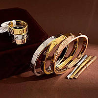 Брендовые браслеты и кольца Картье/Cartier