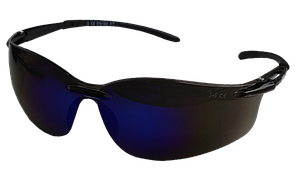 Окуляри захисні "Falcon" сині