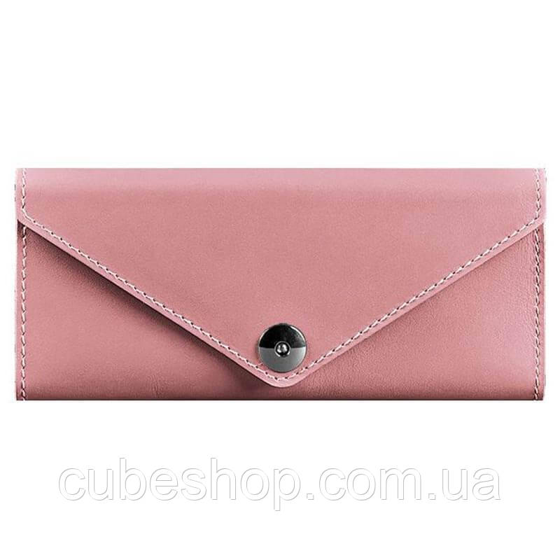Гаманець жіночий із натуральної шкіри Керрі 1.0 (рожевий)
