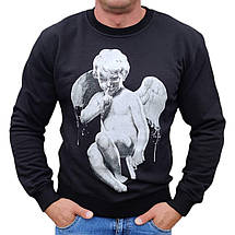 Світшот Доберман - Funny Angel Black, фото 5