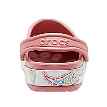 Жіночі сабо Crocs Bayaband з принтом бандана — рожеві крокси Баябенд Blossom, фото 4