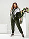 Жіночий весняний спортивний костюм батал новинка 2023, фото 4