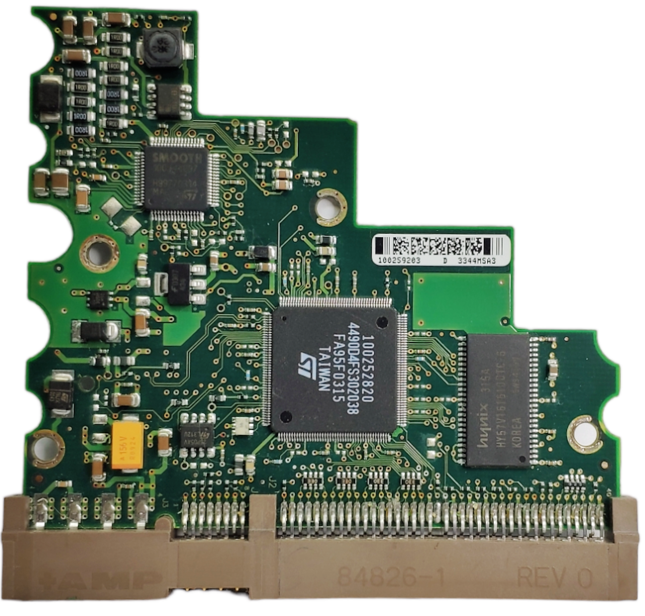 Плата HDD PCB 100257247 REV B 100259203 Seagate ST340014A ST380011A ST3120022A ST3160021A