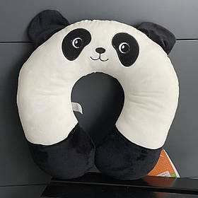 Іграшка подушка для шиї "Панда", Игрушка подушка в дорогу "Панда" ТМ "Копиця"