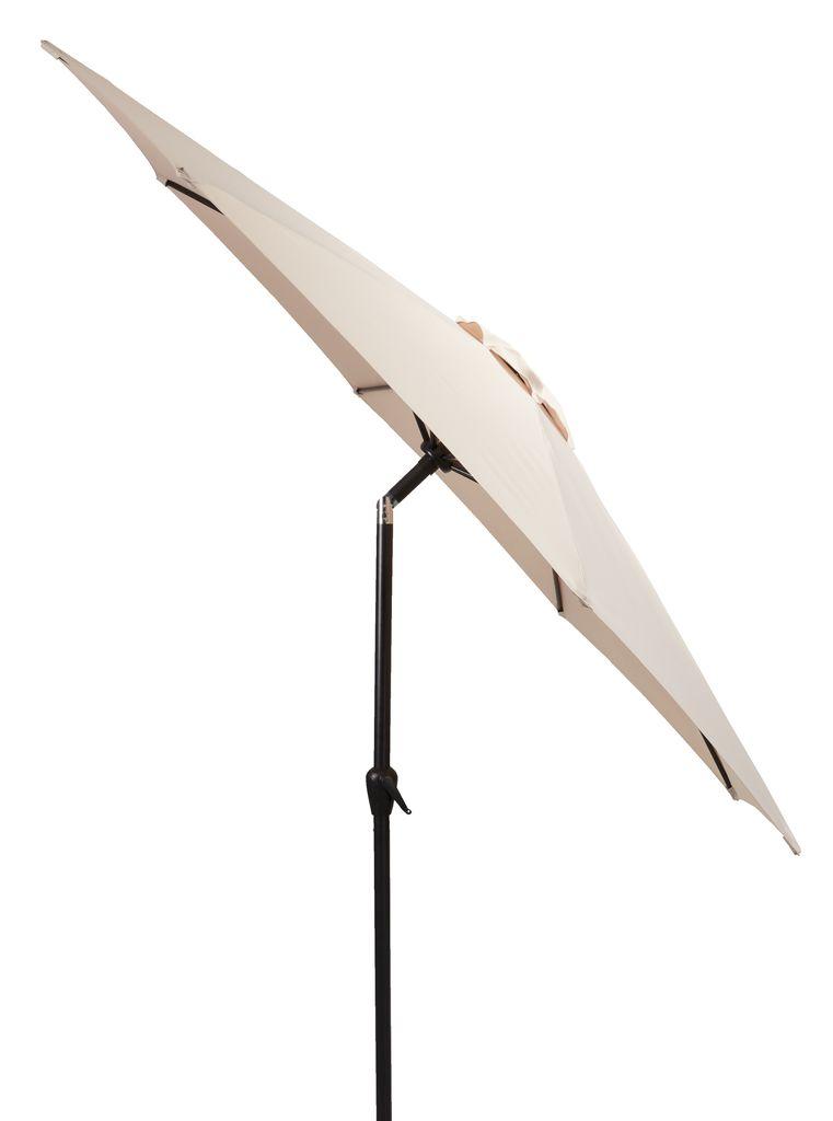 Зонт садово пляжный беж 300 см (рукоятка, Функция наклона, Вентиляция, водостойкий) , buuba, фото 1