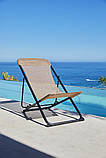 Стілець - лежак пляжно сдовий (Сталь та текстилен. Складаний), buuba, фото 3