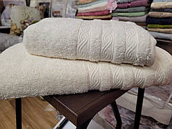 Набор махрових рушників баня 70×140 і лице 50×90 Турція