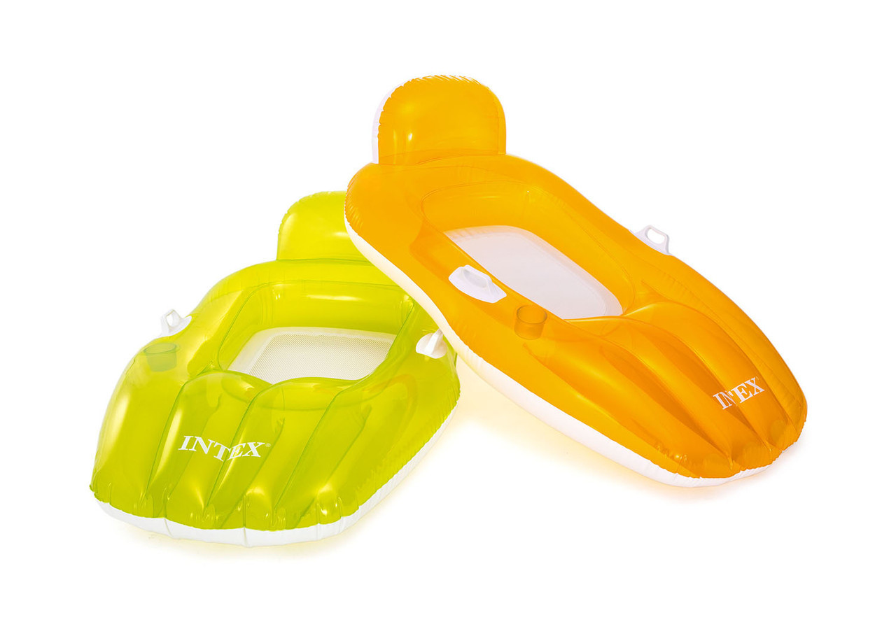 Надувне крісло-шезлонг Intex 56805  (163х104 см)