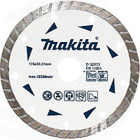 Алмазний диск по бетону та мармуру турбо 125x22.23 мм Makita (D-52803)