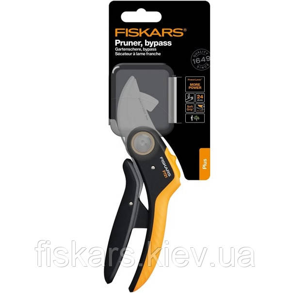 Секатор контактний Fiskars Blacksmith Power Level Plus P741 (1057171)