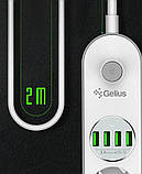 Фільтр мережевий Gelius Pro Power Strip G-Power 4 євророзетки та 4 USB-порти, фото 3