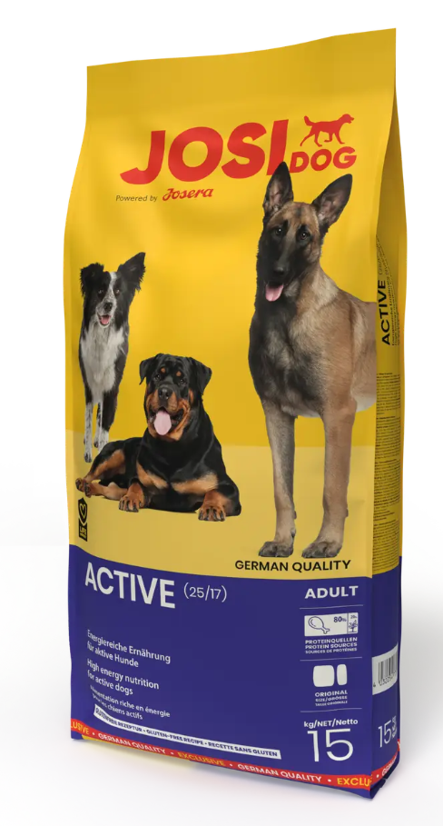 Josera JosiDog Active 15кг-для дорослих активних собак