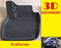 3D коврики EvaForma на Peugeot 208 '12-19, 3D коврики EVA