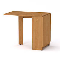 Стол-книжка IdealMebel СК-7, раскладной стол, стол-трансформер в гостиную, кухню, прихожую Ольха