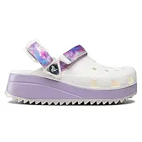 Crocs Classic Hiker Dream Clog White/Lavender Мужские Женские Сабо Крокс Классик Хайкер белые/лавандовые