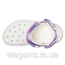 Crocs Classic Hiker Dream Clog White/Lavender Чоловічі Жіночі Сабо Крокс Класік Хайкер Білі/Лавандові — Оригінал, фото 6