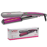 Профессиональный выпрямитель для волос VGR V-562, 45Вт / Утюжок с регулятором температуры / Щипцы для укладки