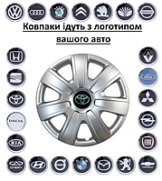 Автомобильные колпаки SKS 224 R14 к-т 4 шт. Колпаки на диски с логотипом авто