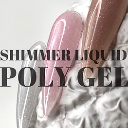 Рідкий полігель з шиммером Crooz SHIMMER Liquid Polygel