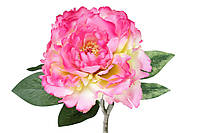 Цветок искусственный " Роза Глория", розовый, 43см. в упаковке 3шт. (709-431)