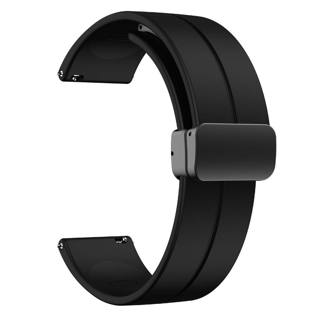 Ремінець Primolux Magnetic Silicone для годинника Xiaomi Amazfit GTS 2 / GTS 3 / GTS 4 - Black