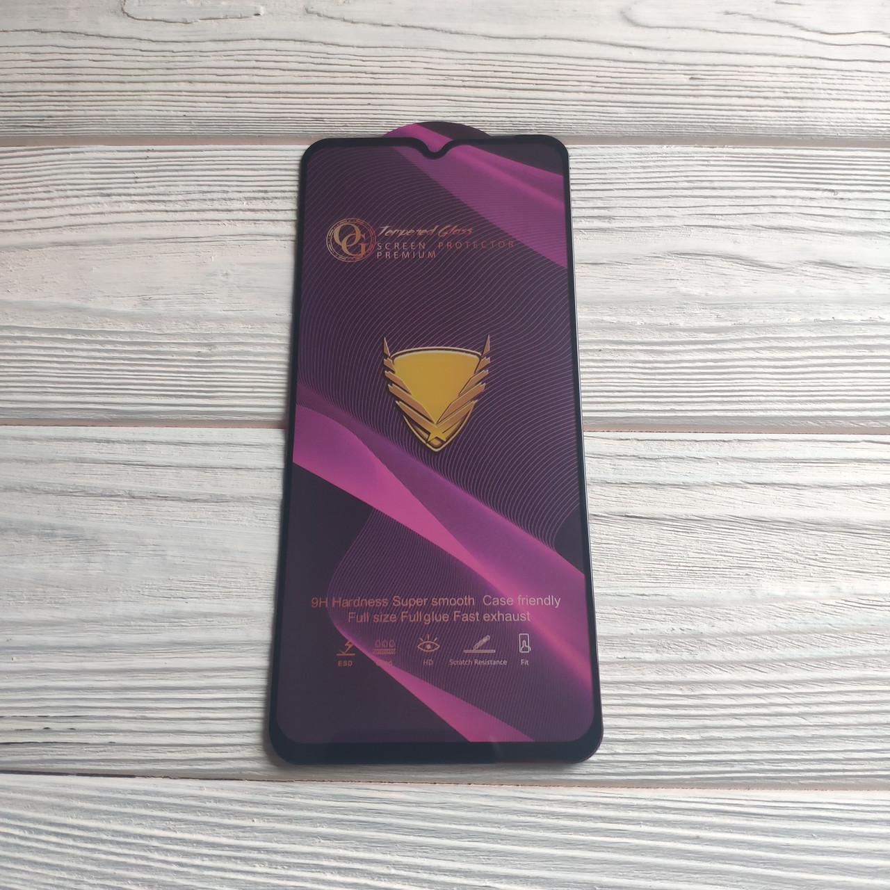 Захисне скло OG Premium для Samsung A13/A135F Full Glue Чорне