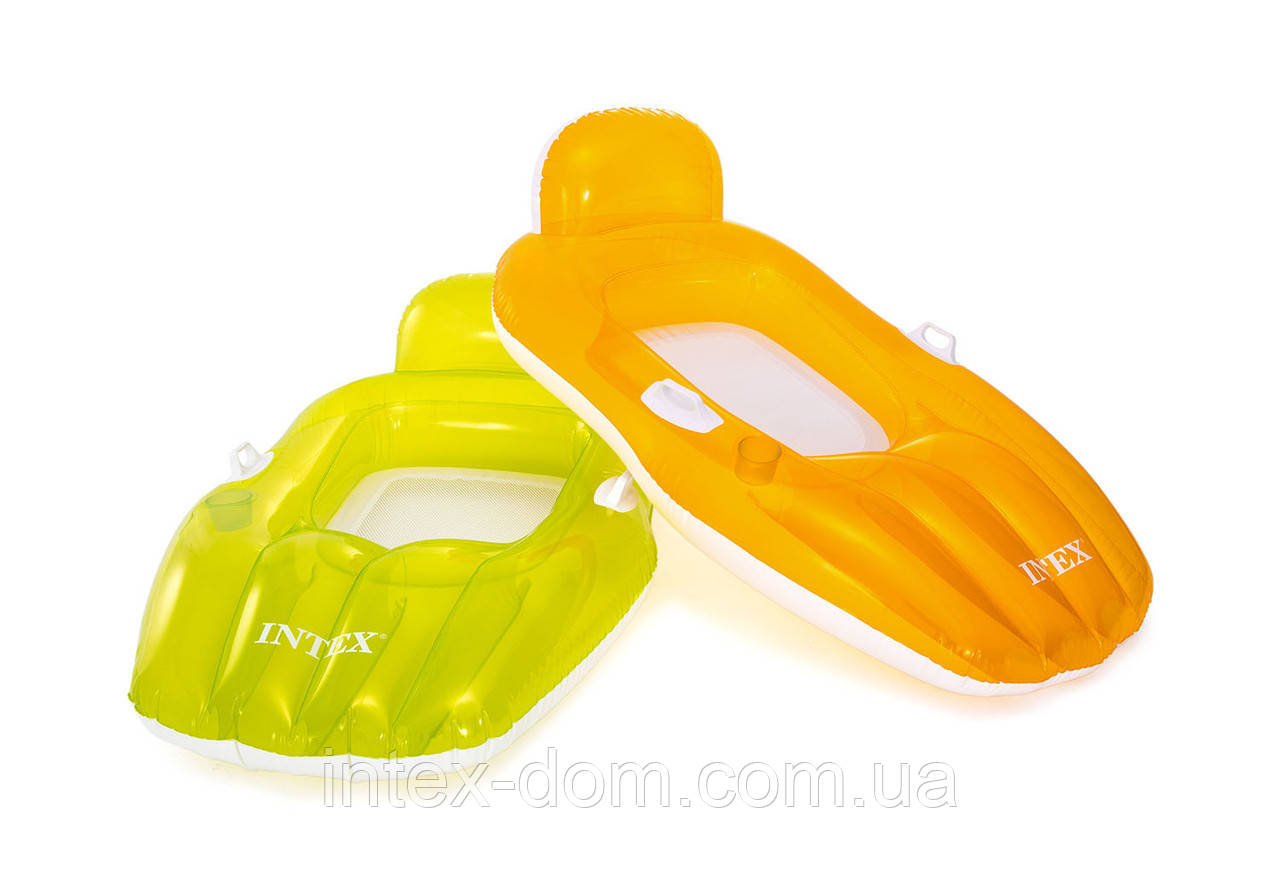 Надувне крісло-шезлонг Intex 56805 (163х104 см)