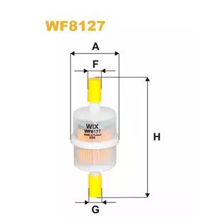 Паливний фільтр Wix WF8127 Skoda Favorit 1.3