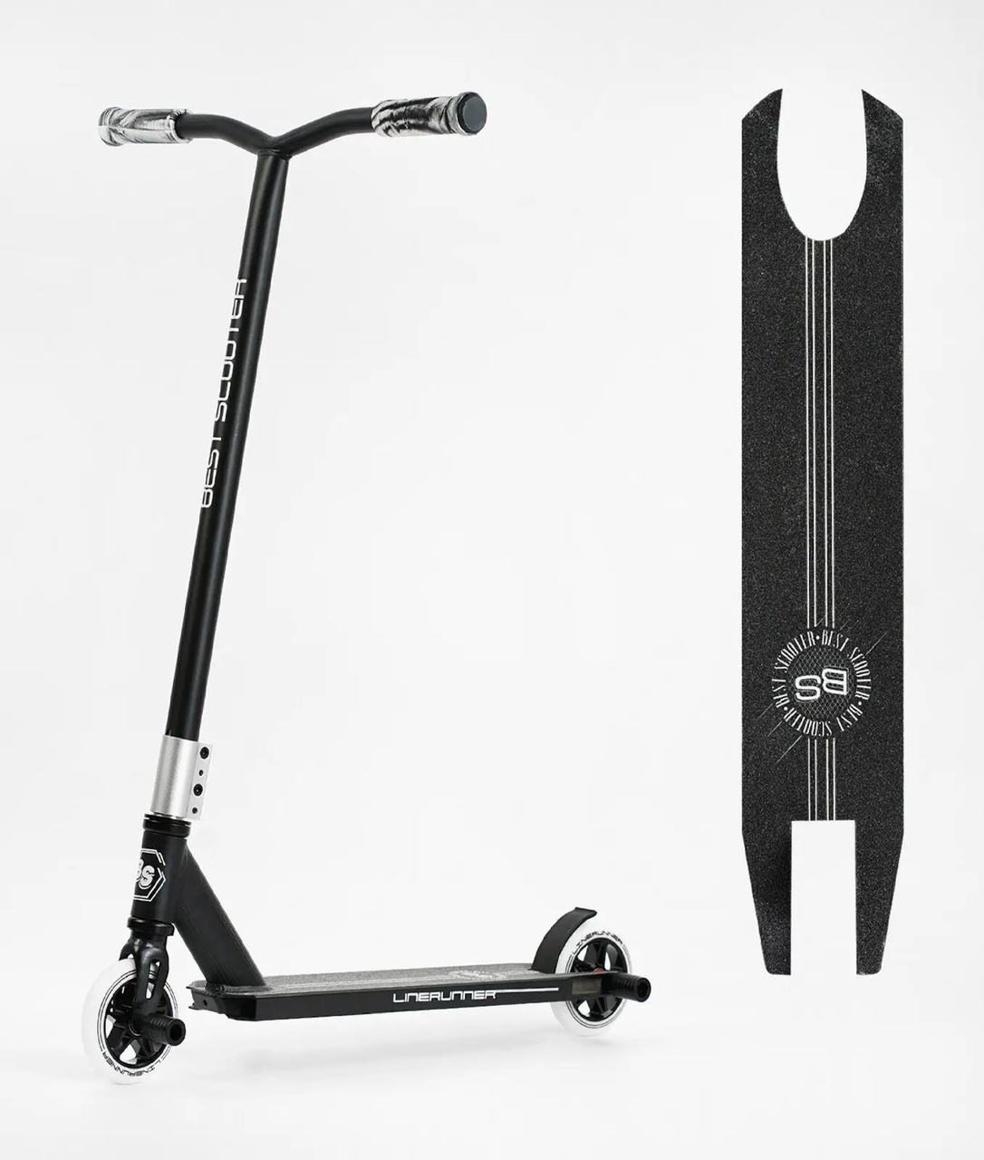 Самокат трюковий Best Scooter Line Runner, Чорний 58077