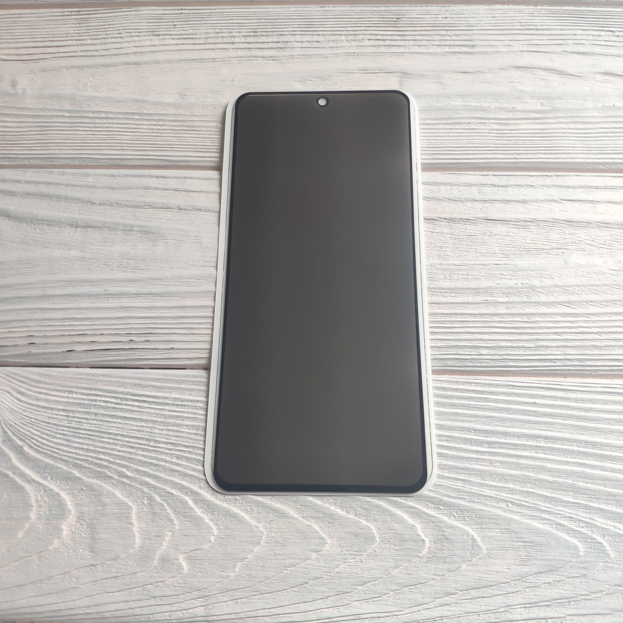 Захисне скло Антишпигун для Xiaomi 12 Lite Full Glue Чорне
