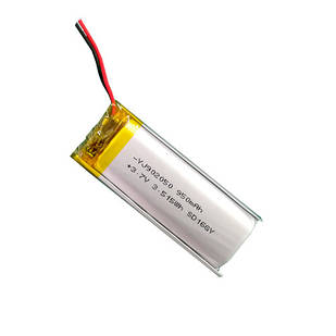 Акумулятор 902050 Li-pol 3.7В 950 мАг для RC моделей DVR GPS MP3 MP4