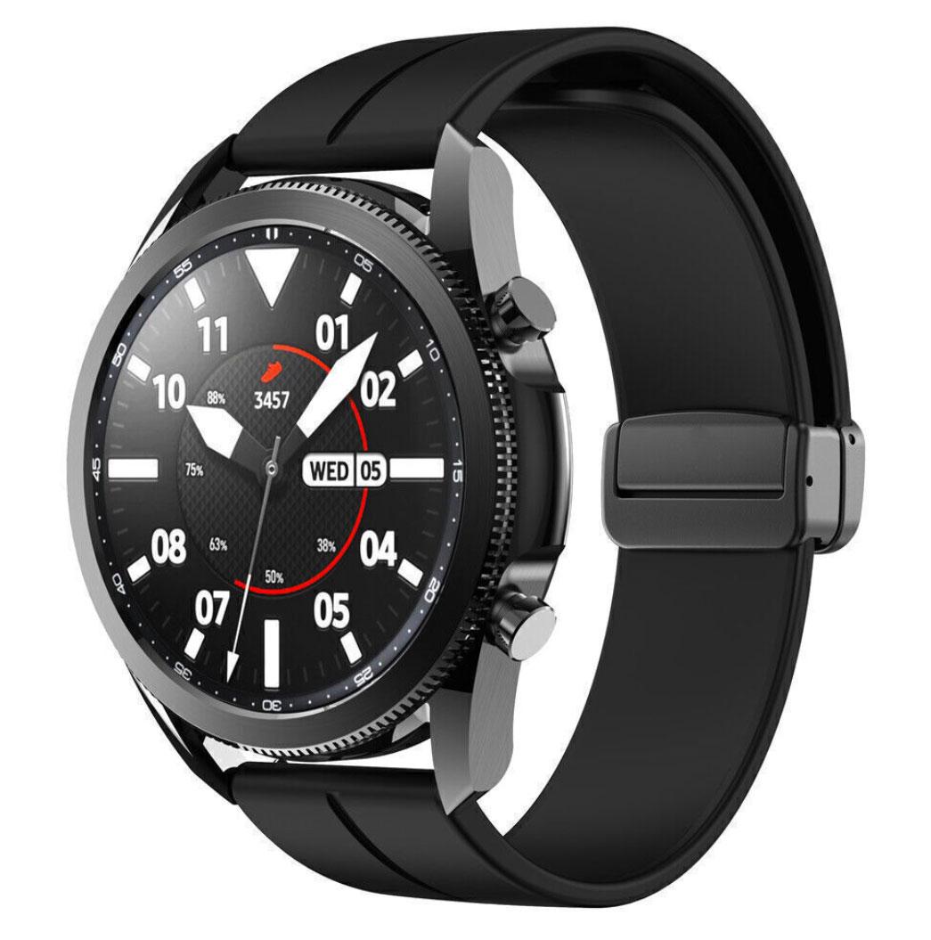 Ремінець Primolux Magnetic Silicone для годинника Samsung Galaxy Watch 46 mm SM-R800 - Black, фото 1