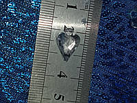 Кристалл подвеска сердце акрил. Уп. 100 шт