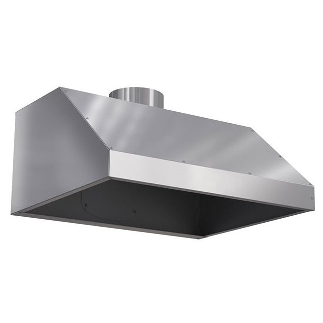 ᐉ Зонт вытяжной вентиляционный Пристенный Тип 1 из оцинкованной стали ...