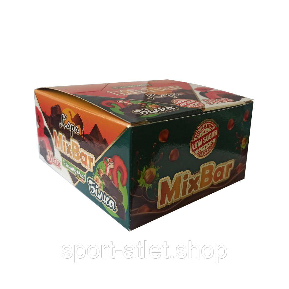 Батончик Power Pro Mak Bar Low Sugar, 20*20 грам