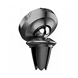 Тримач в авто Baseus Small Ears Series Magnetic Car Air Vent Mount Black (SUER-A01), фото 3