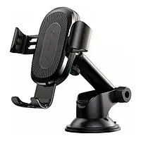 Держатель в авто Baseus Wireless Charger Car Mount Black WXYL-A01