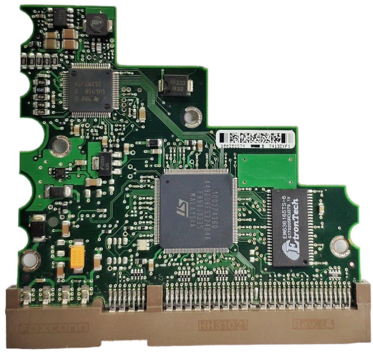 Плата HDD PCB 100250689 REV B 100286574 Seagate ST340014A ST380011A ST3120022A ST3160021A