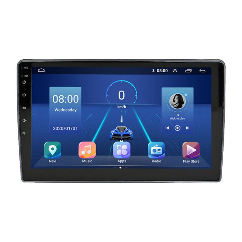Штатна магнітола Lesko 10" Skoda Fabia I Рестайлінг 2004-2007 4/64Gb/4G/ Wi-Fi/CarPlay (9777-38982)