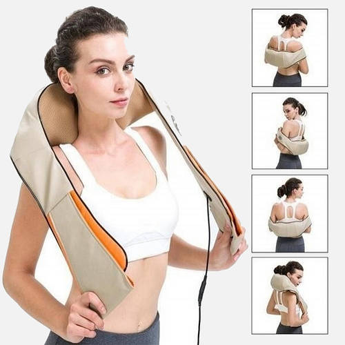 Массажер для шеи с инфракрасным подогревом, Массажеры для спины и шеи ...