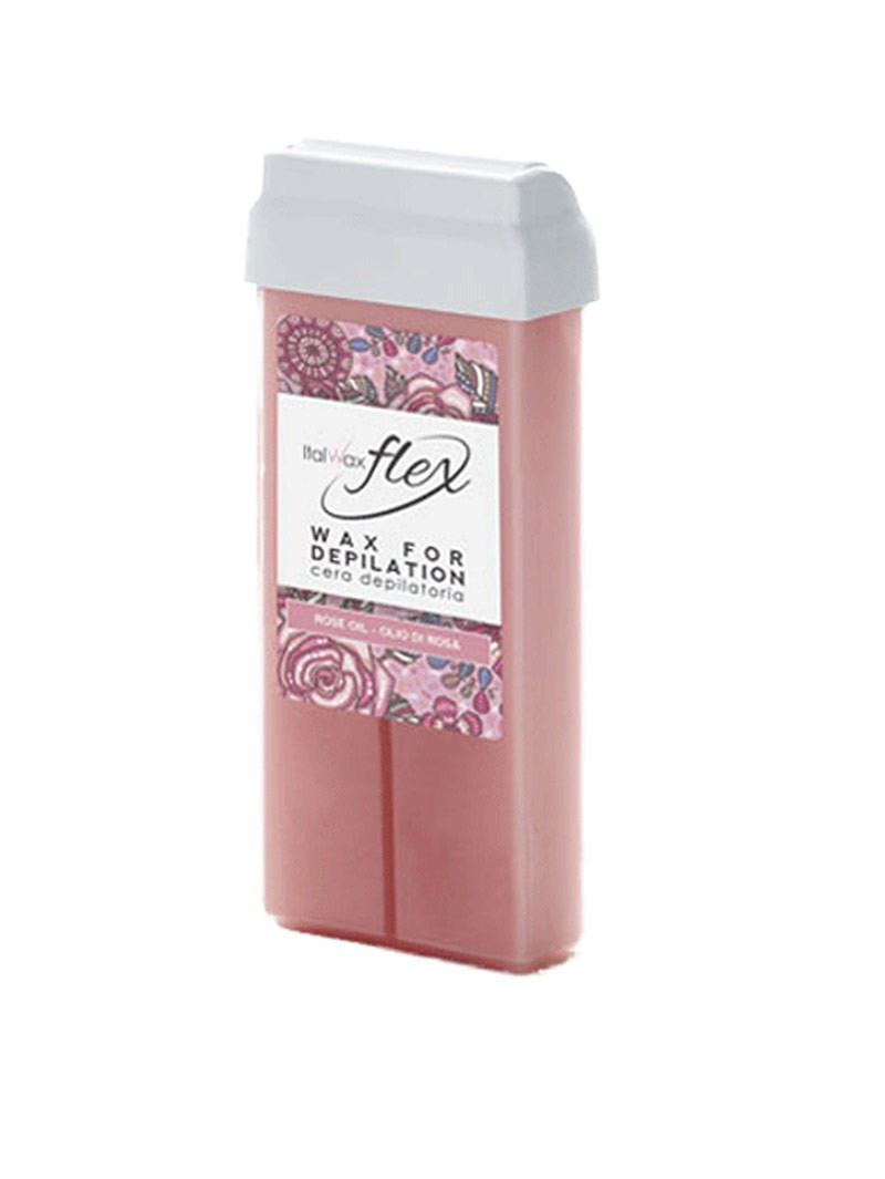 Віск для депіляції касетний FLEX Italwax — Троянда, 100 г