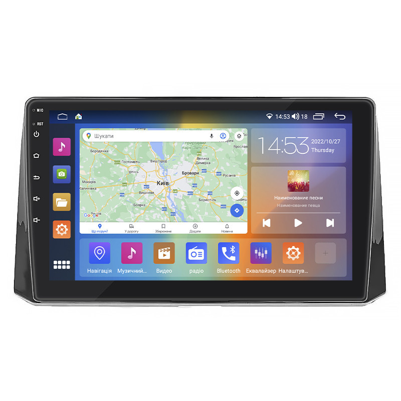 Штатна магнітола Lesko 10" Toyota Corolla Google E210 2018-н.в. 2/32Gb CarPlay 4G Wi-Fi GPS Prime (4781-48173)
