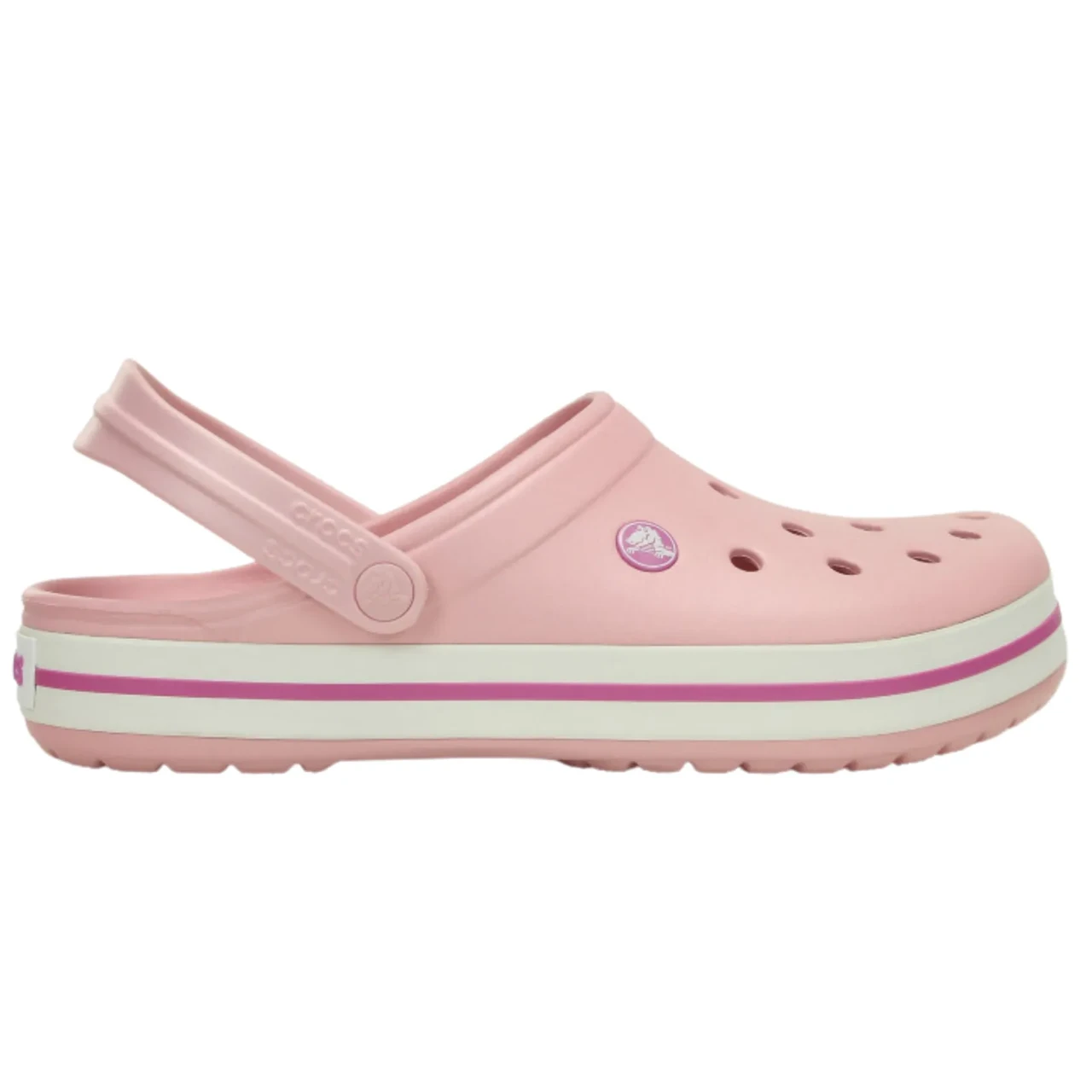 Crocs Crocband Clog Pearl Жіночі Сабо Крокс Крокбенд Рожеві — Оригінал