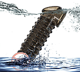 Насадка на член з шипами; насадка що збільшує на член, продовження ерекції - 17,5 см, фото 4