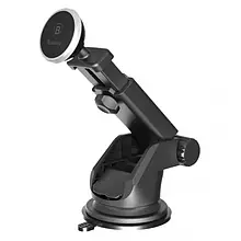 Тримач в авто Baseus Solid Series Telescopic Magnetic Car Mount Silver SULX-0S