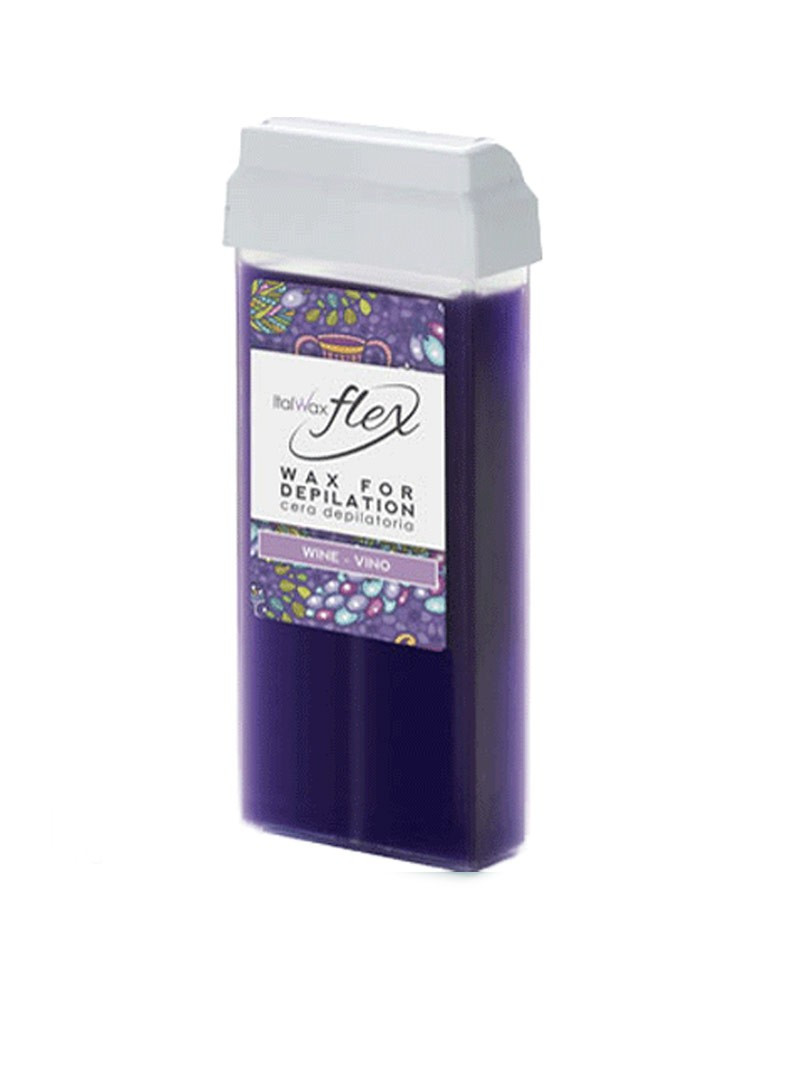 Віск для депіляції касетний FLEX Italwax — Вино, 100 г