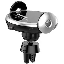 Тримач в авто ColorWay AutoSense Car Wireless Charger 2 15 W Black з бездротовою зарядкою для телефона