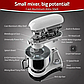 Планетарний міксер тістоміс 1800Вт чаша 8л COOKDEYI SM 1522NM White, фото 3